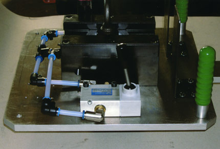 Prehenseur pneumatique noyau sable